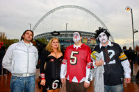 Pregame Show bei Denver Broncos vs. San Francisco 49ers im Wembley Stadion, London am 31. Oktober 2010