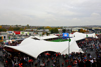 Pregame Show bei Denver Broncos vs. San Francisco 49ers im Wembley Stadion, London am 31. Oktober 2010