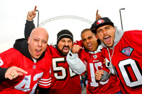 Pregame Show bei Denver Broncos vs. San Francisco 49ers im Wembley Stadion, London am 31. Oktober 2010