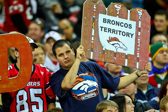 Pregame Show bei Denver Broncos vs. San Francisco 49ers im Wembley Stadion, London am 31. Oktober 2010