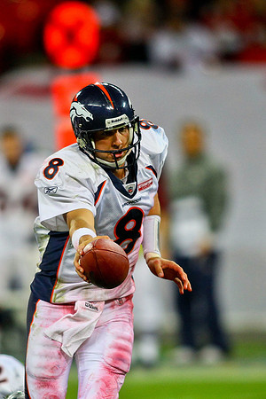 Denver Broncos vs. San Francisco 49ers im Wembley Stadion, London am 31. Oktober 2010