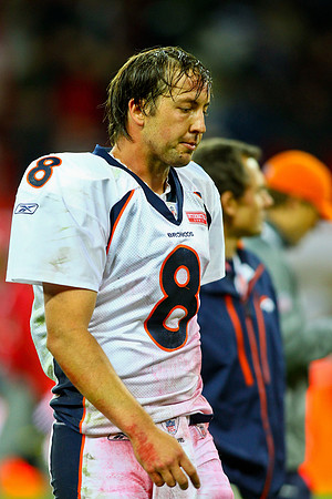Denver Broncos vs. San Francisco 49ers im Wembley Stadion, London am 31. Oktober 2010