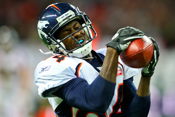 Denver Broncos vs. San Francisco 49ers im Wembley Stadion, London am 31. Oktober 2010
